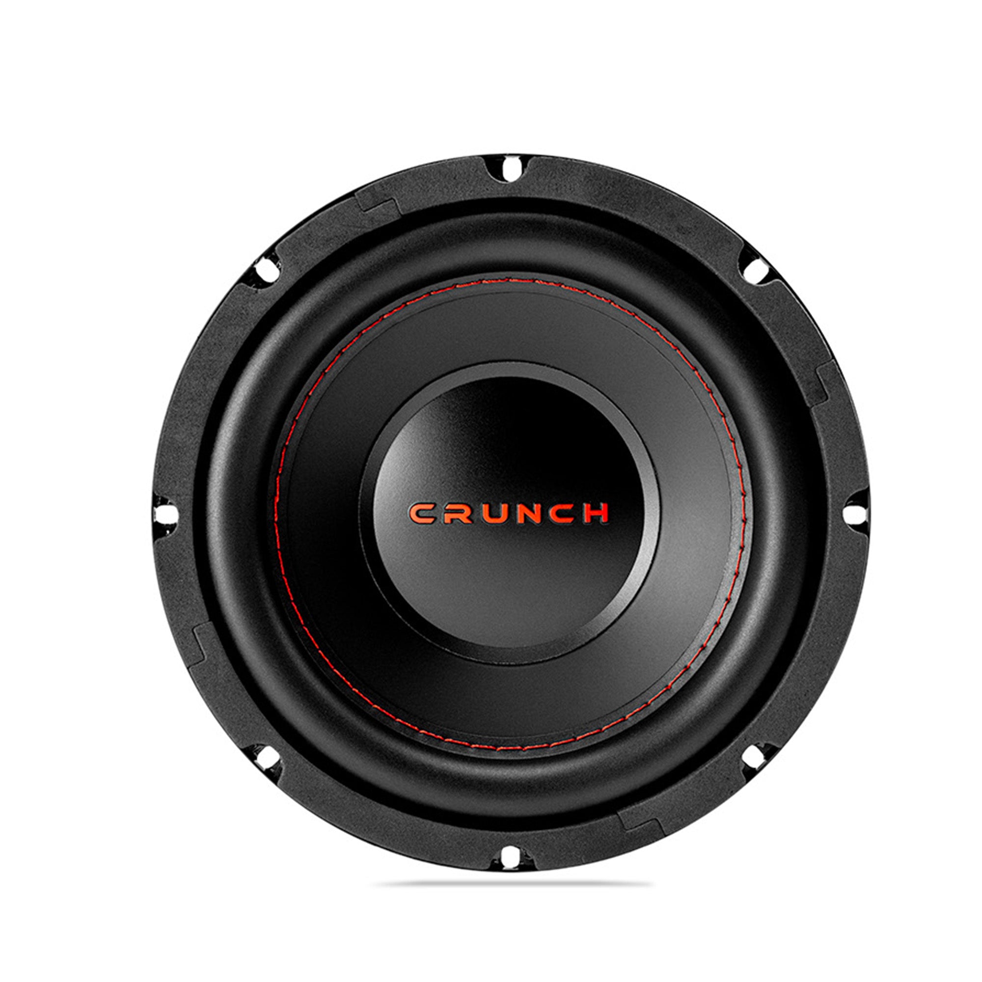 Crunch 2 Pack CRW8D4 8" 250 Watt MAX 4 Ohm Dual Voice Coil Car Subwoofer Speaker