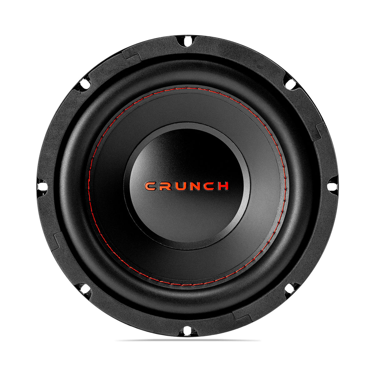 Crunch 2 Pack CRW8D4 8" 250 Watt MAX 4 Ohm Dual Voice Coil Car Subwoofer Speaker