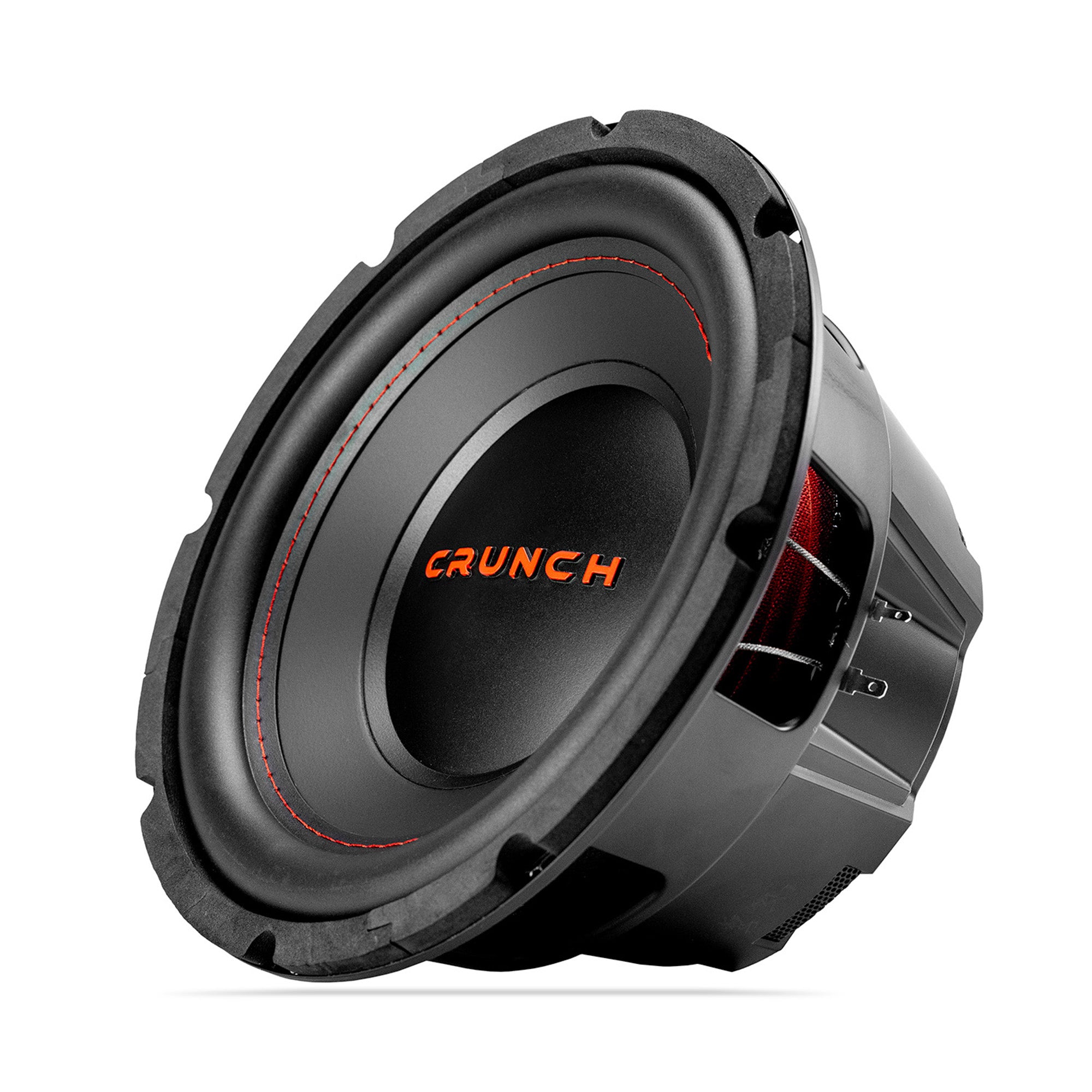 Crunch 2 Pack CRW10D4 10" 400W MAX 4 Ohm Dual Voice Coil Car Subwoofer Speaker