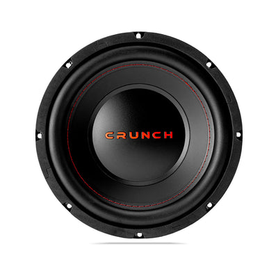 Crunch 2 Pack CRW10D4 10" 400W MAX 4 Ohm Dual Voice Coil Car Subwoofer Speaker