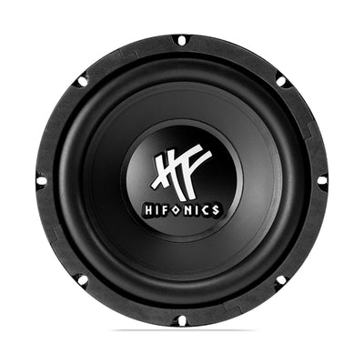Hifonics 4 Pack 8" Subwoofer, 250W Max 125W RMS Car & Powersports Speaker, Black