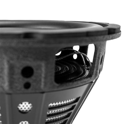 Hifonics 4 Pack 8" Subwoofer, 250W Max 125W RMS Car & Powersports Speaker, Black
