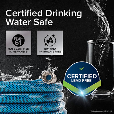 Camco TastePURE 50' RV & Marine Drinking Water Hose, 5/8" Inside Diameter (Used)