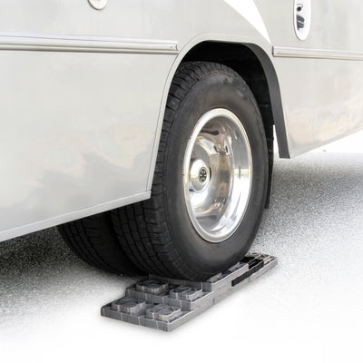 Camco 10 Pack Fasten XL RV Leveling Blocks, Interlocking Design, 10.5" x 10.5" - VMInnovations