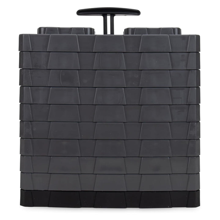 Camco 10 Pack Fasten XL RV Leveling Blocks, Interlocking Design, 10.5" x 10.5" - VMInnovations