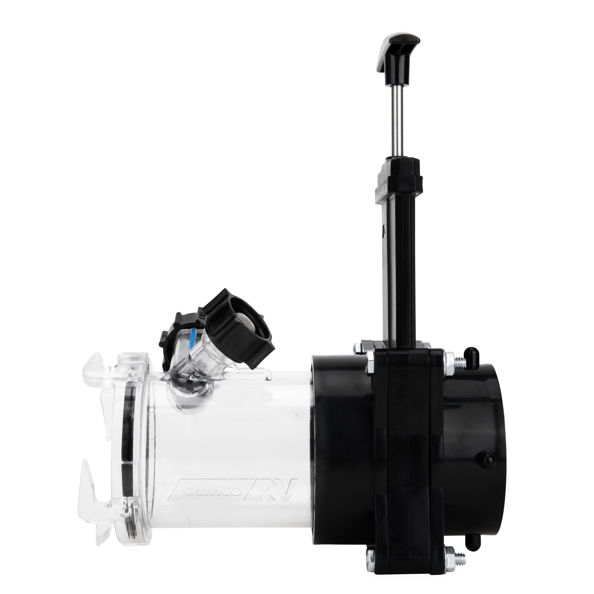 Camco RV Gate Valve with 3.5 Inch Clear Adapter for Sewer Hose and Drain Pipe - VMInnovations