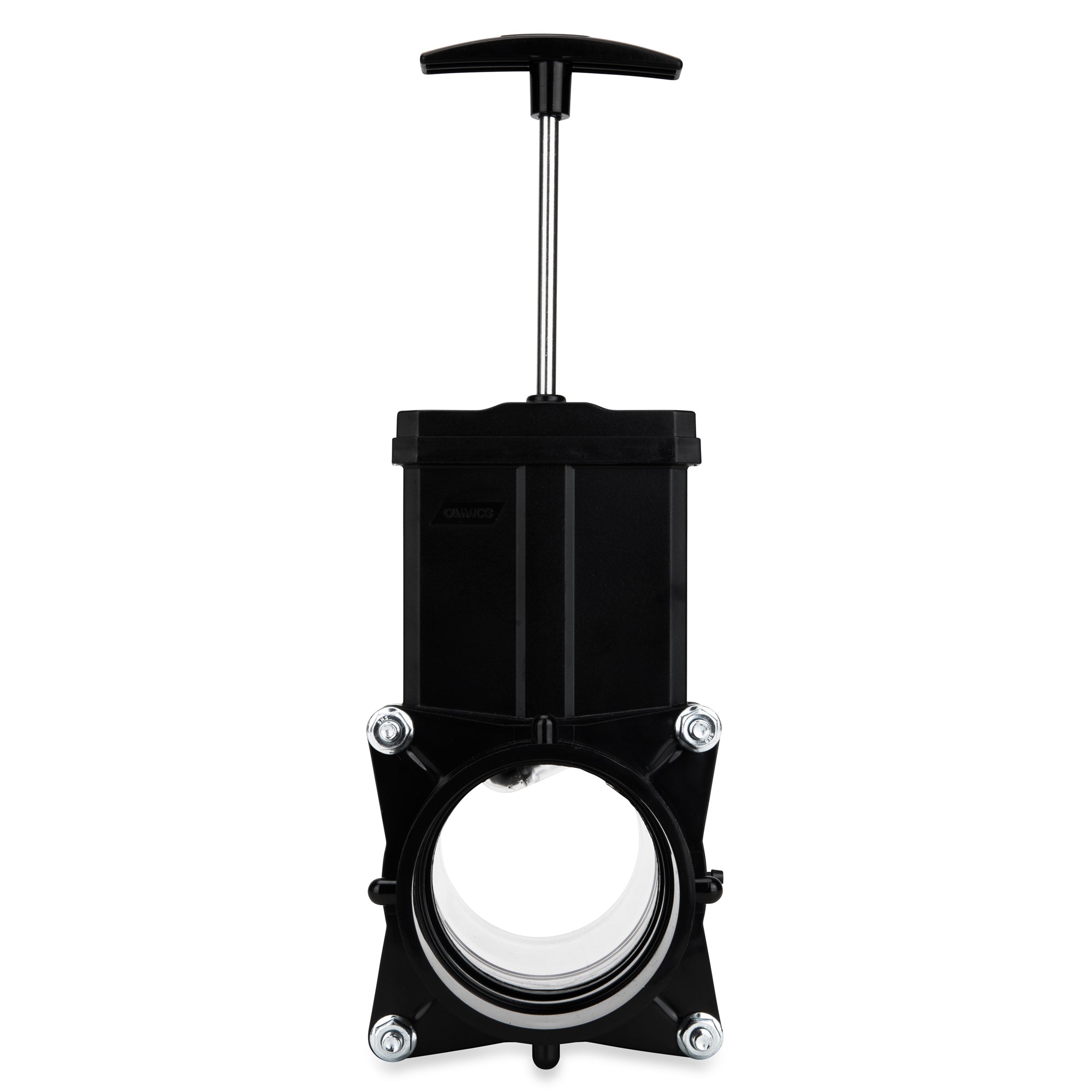 Camco RV Gate Valve with 3.5 Inch Clear Adapter for Sewer Hose and Drain Pipe - VMInnovations