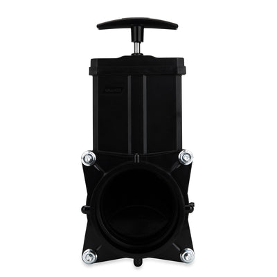 Camco RV Gate Valve with 3.5 Inch Clear Adapter for Sewer Hose and Drain Pipe - VMInnovations