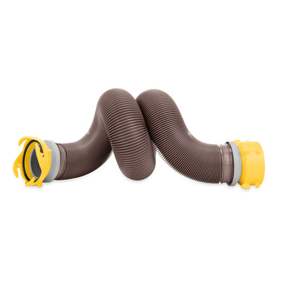 Camco Revolution 10 Ft RV Sewer Hose Kit with Swivel Fittings and Wire Guards - VMInnovations
