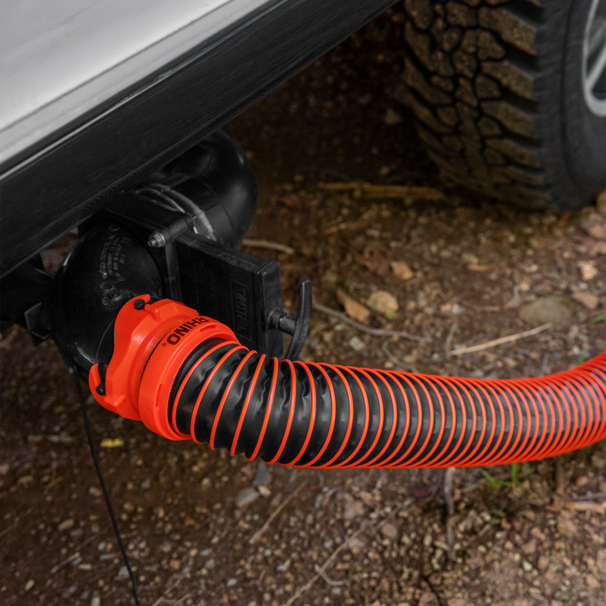 Camco 10 Ft RV Sewer Hose Kit w/4-in-1 Adapter & Storage Caps (Open Box)