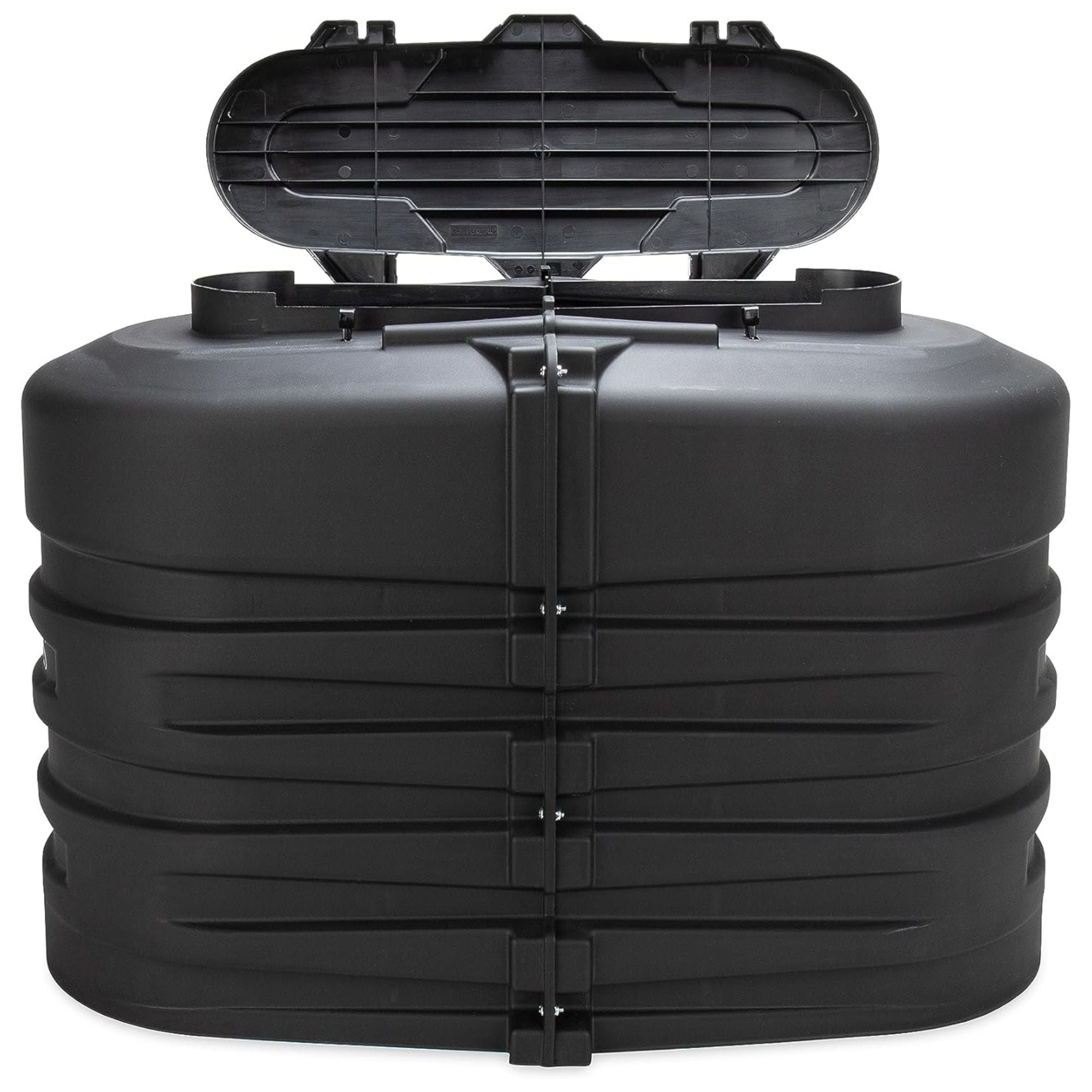 Camco Dual Propane Tank Cover for Campers or RVs, Fits 2 20lb Tanks (Open Box)