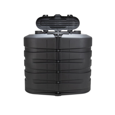 Camco Dual Propane Tank Cover for Campers or RVs, Fits 2 30 Pound Steel Tanks