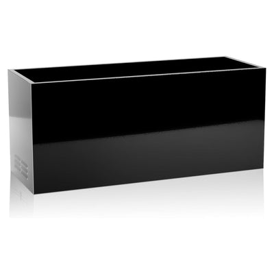 Worth Metal Planter Box with Insert Plate & Drain Holes, 30" Long, (Open Box) - VMInnovations