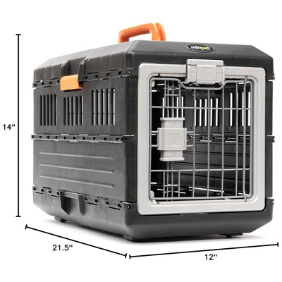 Mirapet Pet Carrier, Collapsible Portable Kennel for Small Cats & Dogs(Open Box)