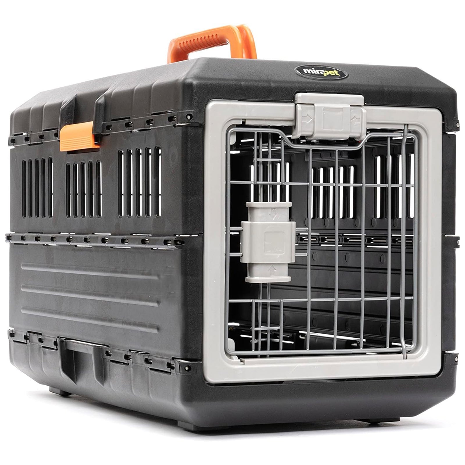 Mirapet Pet Carrier, Collapsible Portable Kennel for Small Cats or Dogs, 21" - VMInnovations