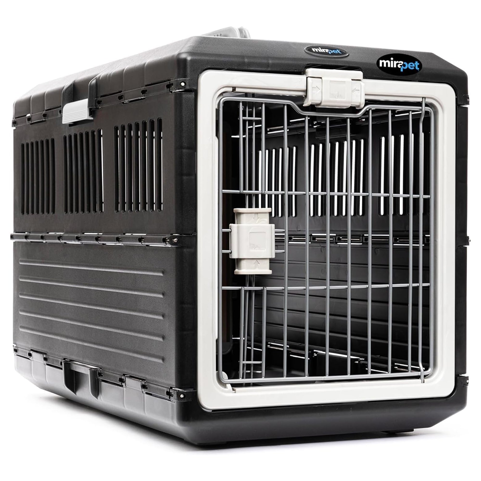 Mirapet Pet Carrier, Collapsible Portable Dog Crate for Large DogsCats(Open Box) - VMInnovations