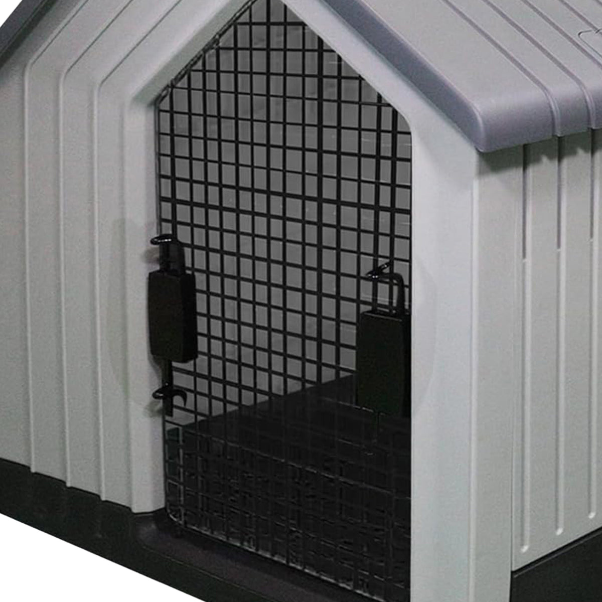 MiraPet Dog House, Indoor or Outdoor Durable Plastic Waterproof (Open Box) - VMInnovations
