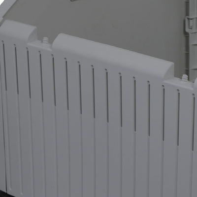 MiraPet Dog House, Indoor or Outdoor Durable Plastic Waterproof (Open Box) - VMInnovations