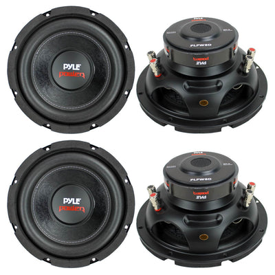 PYLE PLPW8D 8" 1600W Car Audio Subwoofers Subs Woofers Stereo DVC 4-Ohm - VMInnovations