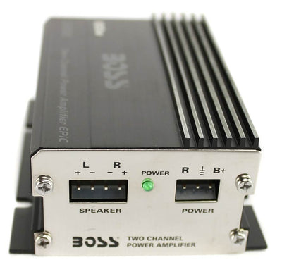 New BOSS CE102 100 Watt 2 Channel Mini Car/Motorcycle/ATV Audio Power Amplifier