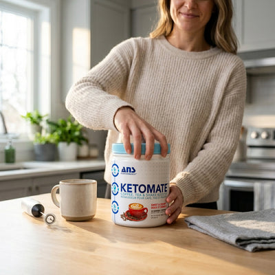 ANS Performance Ketomate Coffee Creamer with MCT Oil Powder, Sweet and Creamy