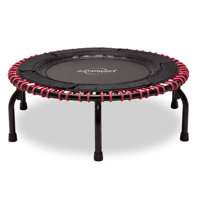 JumpSport 220 Workout Rebounder for Adults, 39" Mini Fitness Trampoline, Black