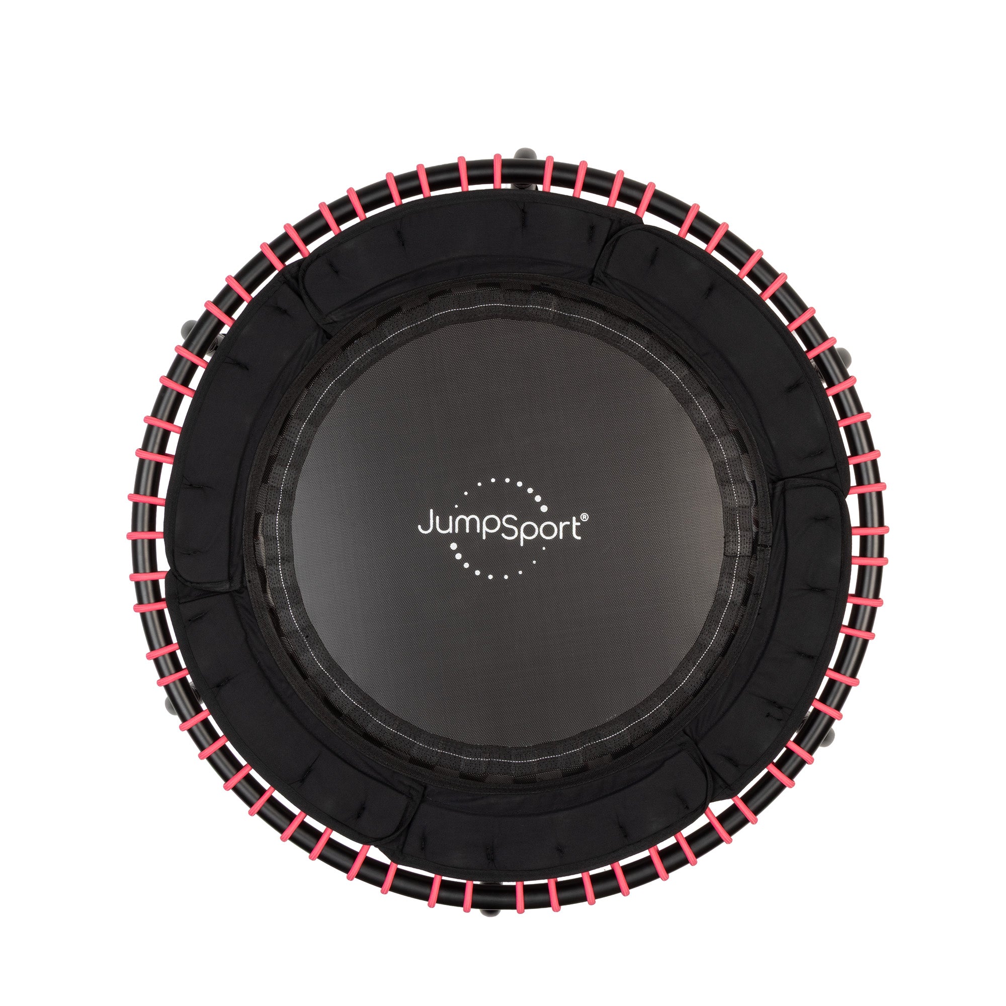JumpSport 250 Workout Rebounder for Adults, 39" Mini Fitness Trampoline, Black