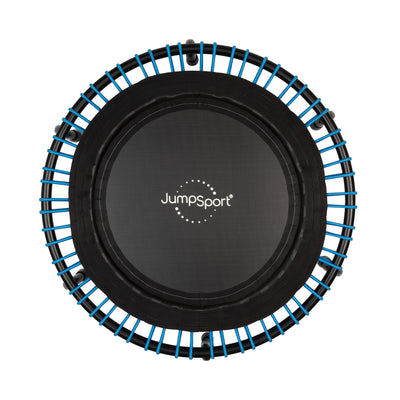 JumpSport 220 Workout Rebounder for Adults, 39" Mini Fitness Trampoline, Black