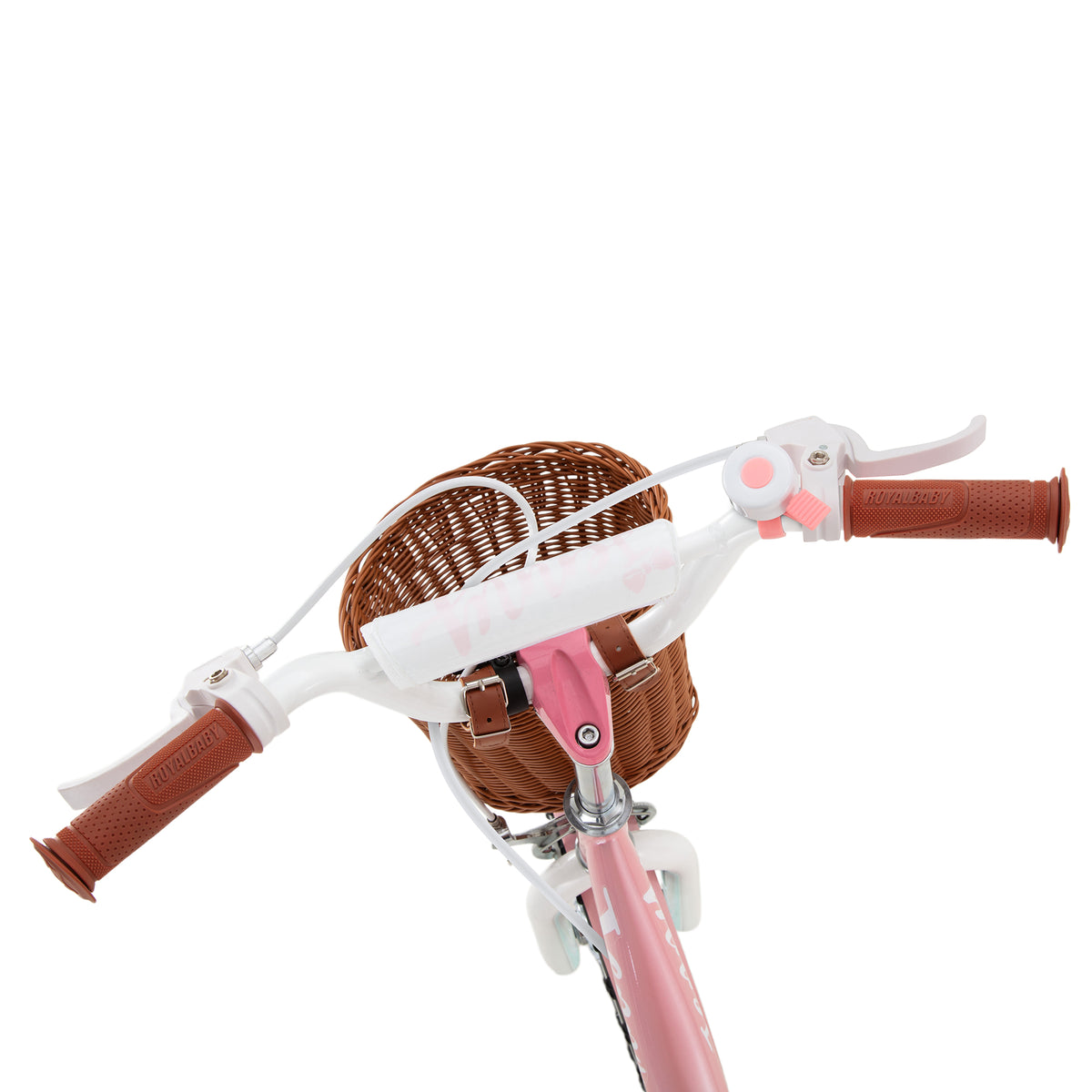 RoyalBaby Princess Outdoor Kid's Bicycle with Basket, 20 Inch, Jenny Pink/Mint
