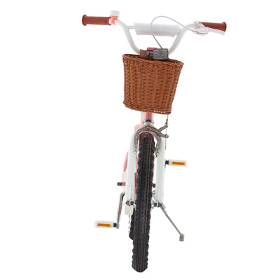 RoyalBaby Princess Outdoor Kid's Bicycle with Basket, 20 Inch, Jenny Pink/Mint