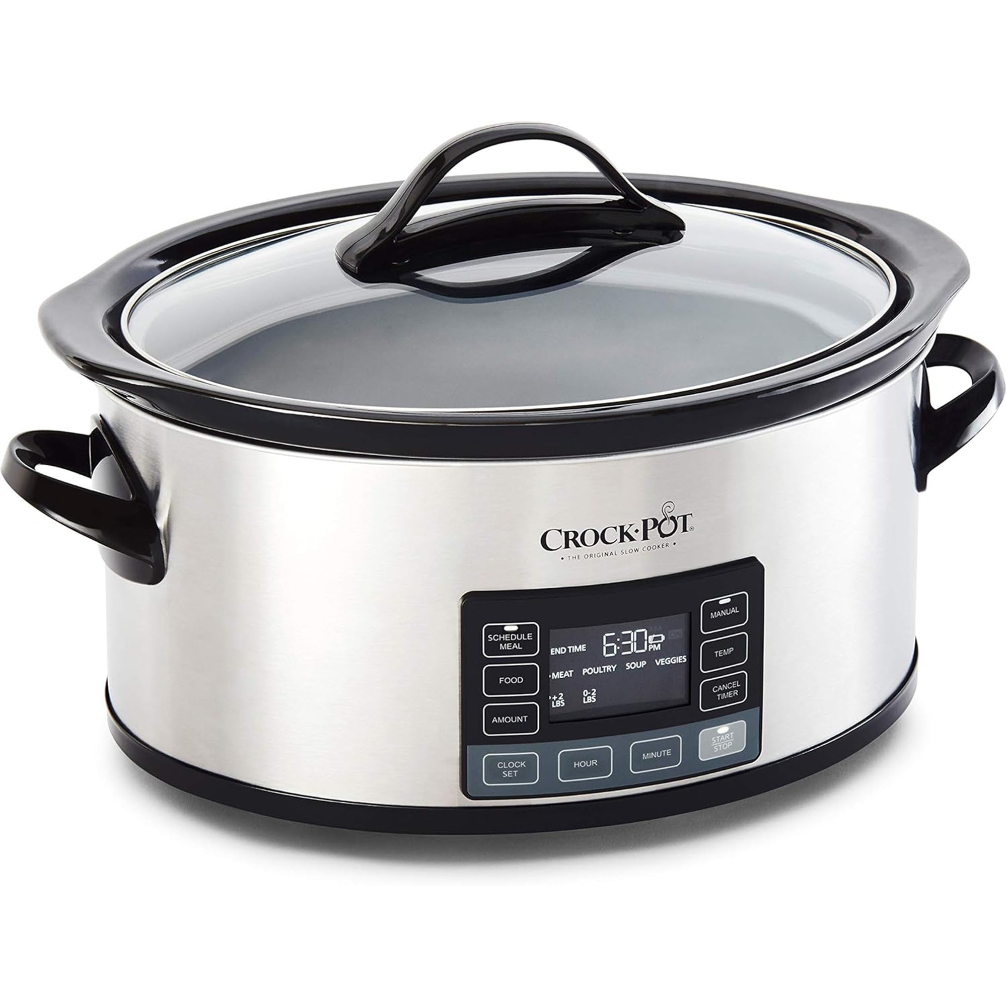 Crock-Pot 6qt Programmable Slow Cooker, Digital Timer & MyTime Technology (Used)