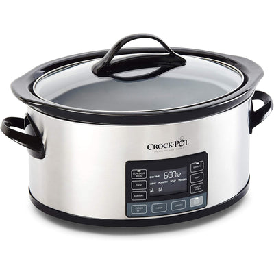 Crock-Pot 6qt Programmable Slow Cooker, Digital Timer & MyTime Technology (Used)