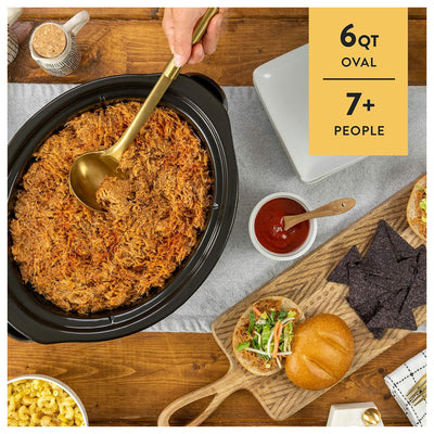 Crock-Pot 6qt Programmable Slow Cooker, Digital Timer & MyTime Technology (Used)