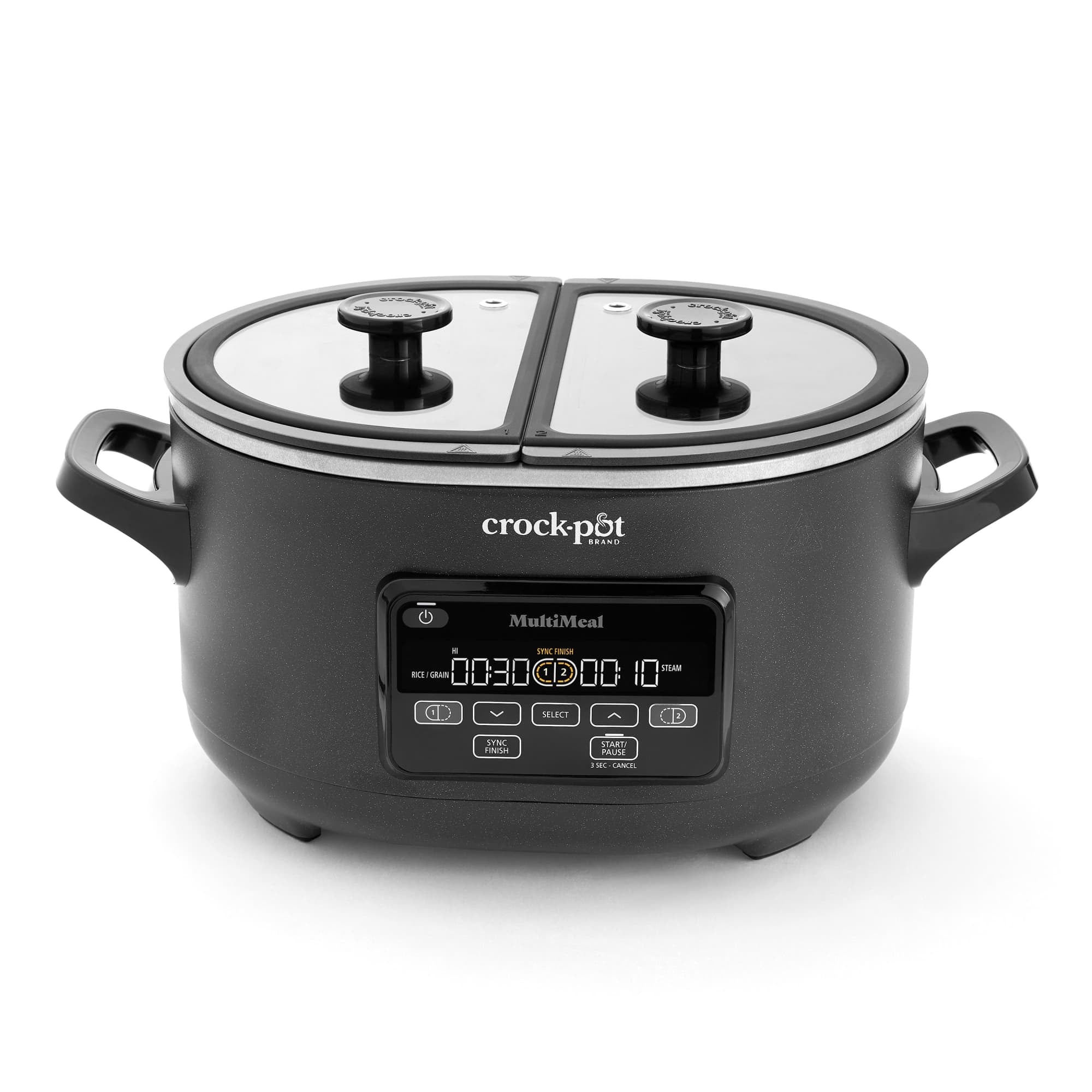 Crock-Pot Dual-Pot 3.7 Qt. Multicooker & Programmable Slow Cooker (Open Box)