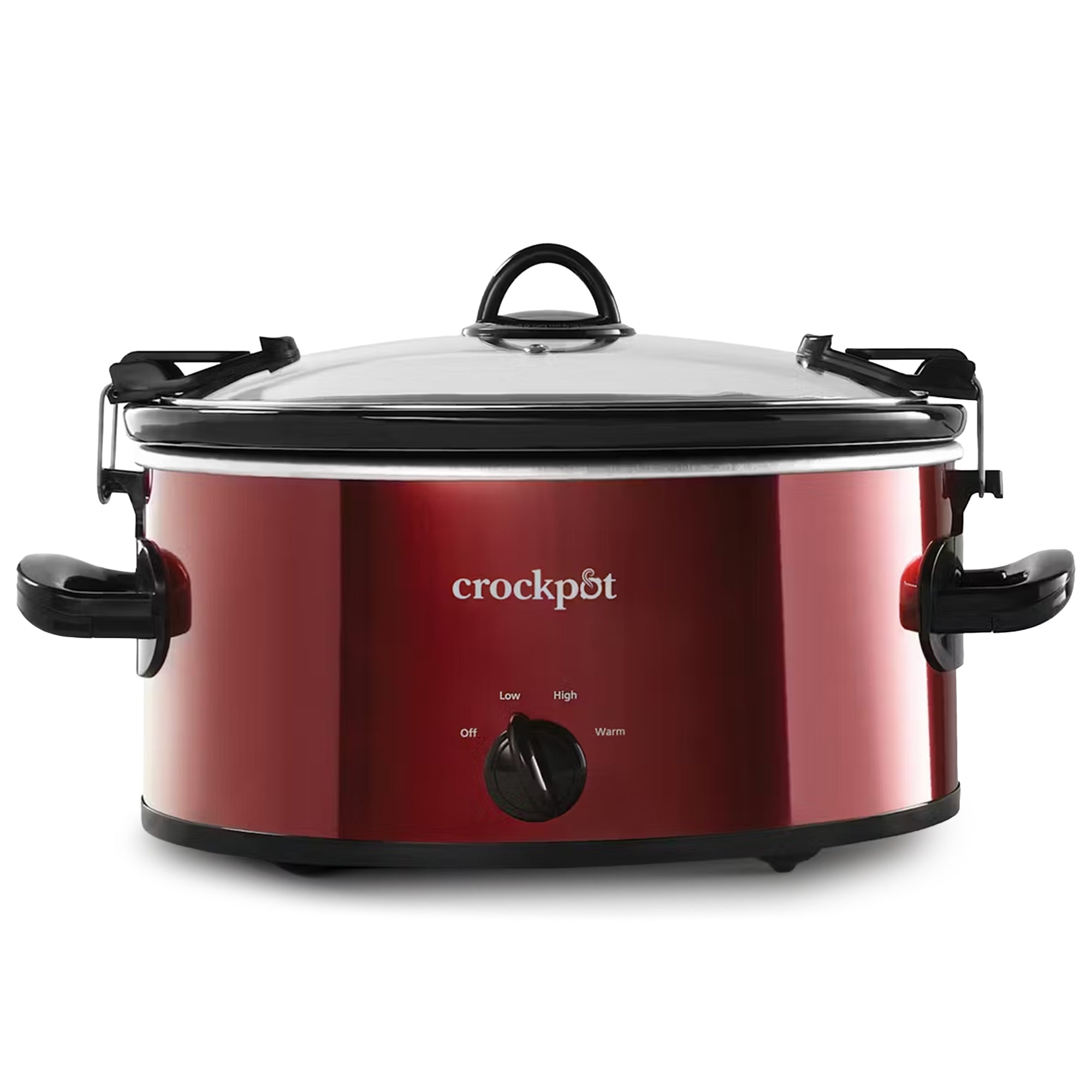 Crock-Pot Cook and Carry Manual Slow Cooker for Travel & Home, 6 Qt (Open Box)