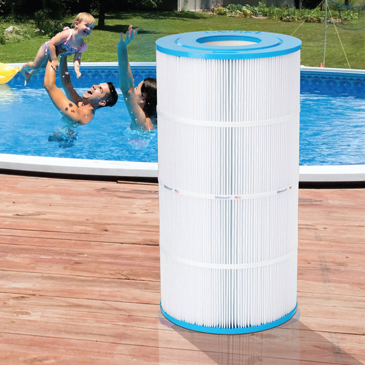 Unicel C-8409 Replacement 90 Sq Ft Swimming Pool Filter Cartridge, 174 Pleats