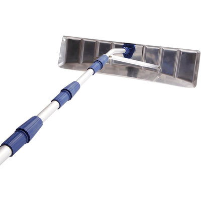 Snow Joe 2-in-1 Telescoping Sow Shovel Roof Rake with 21-Foot Extension, RJ205M - VMInnovations