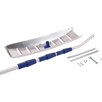 Snow Joe 2-in-1 Telescoping Sow Shovel Roof Rake with 21-Foot Extension, RJ205M - VMInnovations
