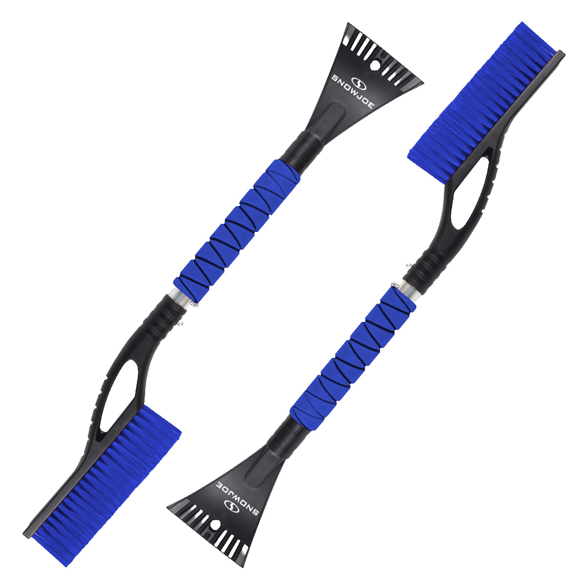 Snow Joe 27" Snow Brush and Ice Scraper for Car Windshield, 2 Pack, SJEG-SB27X2 - VMInnovations