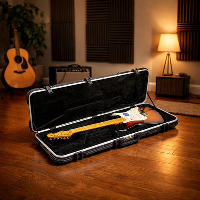 SKB Cases 1SKB-66 Electric Guitar Hard Case for Strat and Tele Style Guitars - VMInnovations