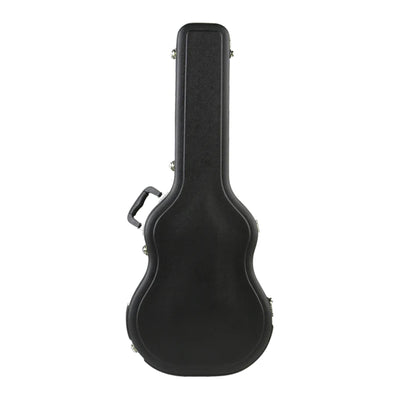 SKB Hardshell Travel Case for Thin-Line Acoustic or Electric Guitars, Black - VMInnovations