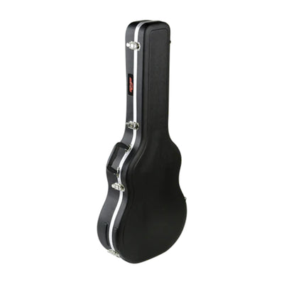 SKB Hardshell Travel Case for Thin-Line Acoustic or Electric Guitars, Black - VMInnovations