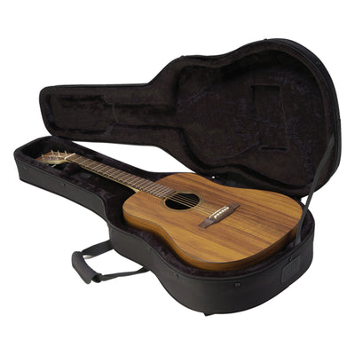 SKB Soft Case Travel Guitar Case for Dreadnought Acoustic Style Guitars, Black - VMInnovations