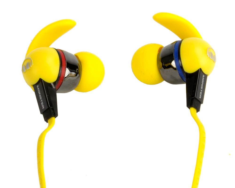 Monster iSport LiveStrong In-Ear Headphones Earbuds w/ControlTalk - Lightly Used