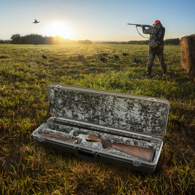 SKB Cases 2SKB-3209B Standard 1 Rec/1 BBL Break-Down Shotgun Case w/ HDPE Shell - VMInnovations