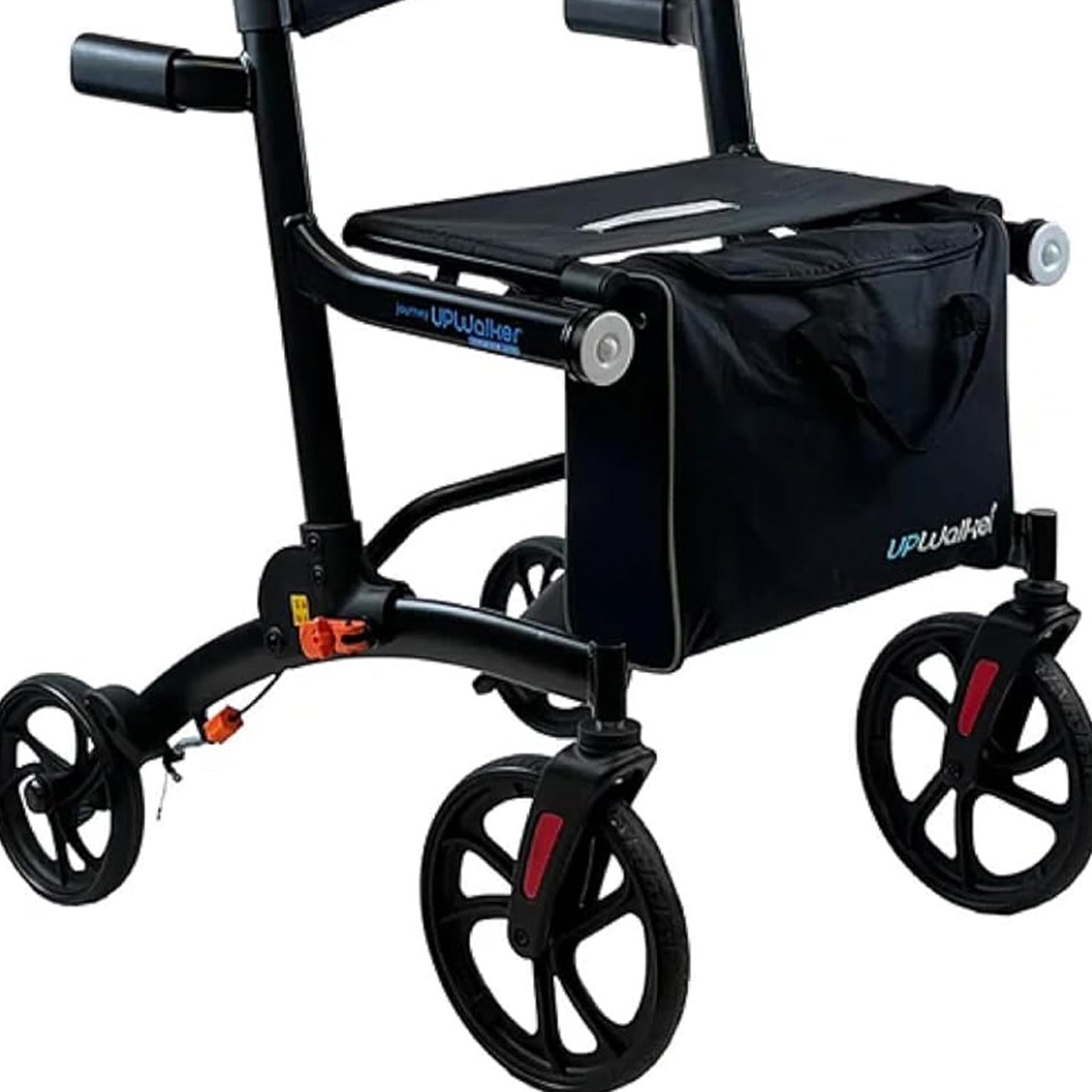 LifeWalker UPWalker EZ Lite Lightweight Upright Rollator Walker for Seniors - VMInnovations