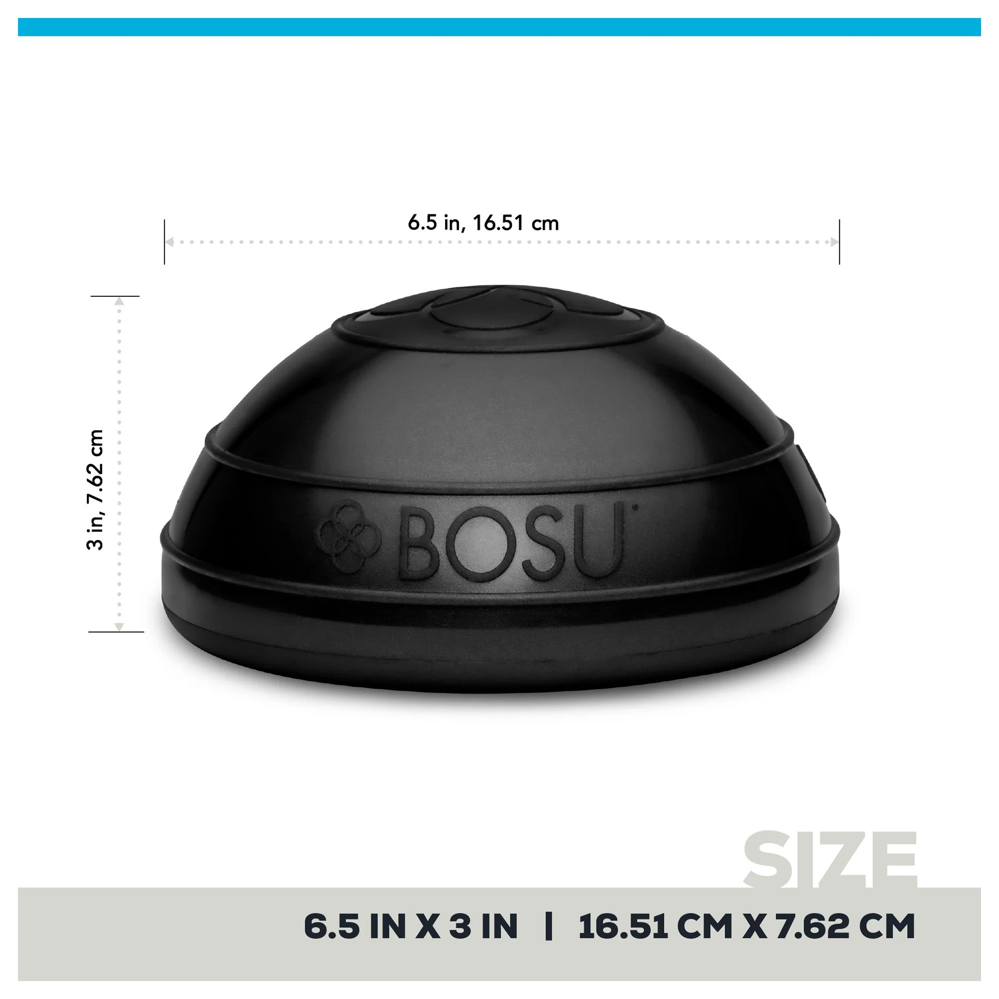 BOSU 6.5" Balance Pods, Stability Exercise Workout Equipment, 2 Pack (Open Box)
