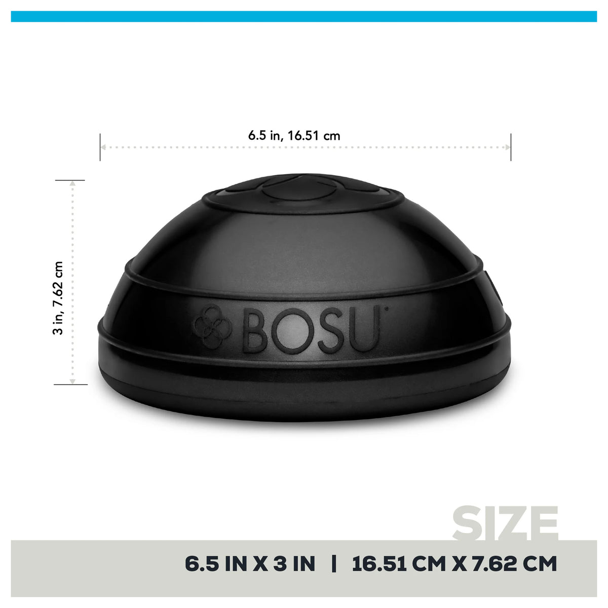 BOSU 6.5" Balance Pods, Stability Exercise Workout Equipment, 2 Pack (Open Box)