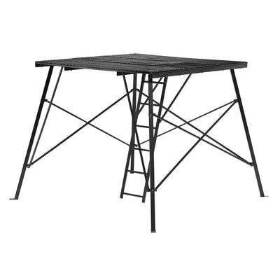 Muddy Ground Blind Platform, 65"L x 65"W Steel Outdoor Hunting Trap (Open Box)