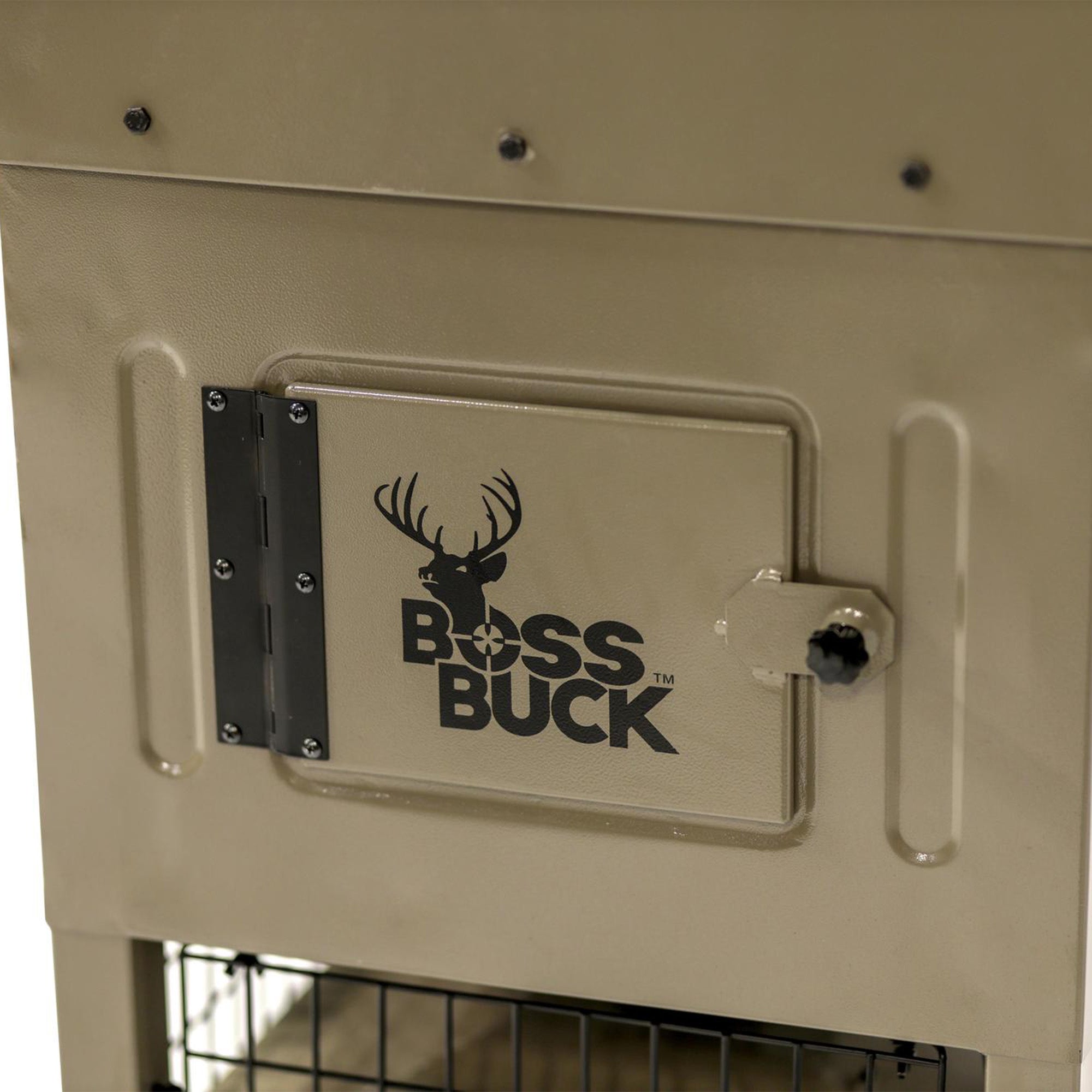 Boss Buck Stand & Fill Sled Feeder with Evolution Spin Plate, 300 Pound Capacity - VMInnovations